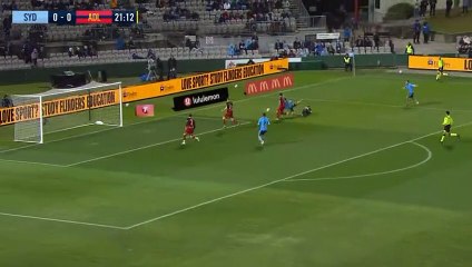 Penalty Kick - 1:0 - 24' Le Fondre A. (Penalty), Sydney FC