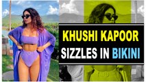 Janhvi Kapoor's sister Khushi Kapoor sizzles in Bikini