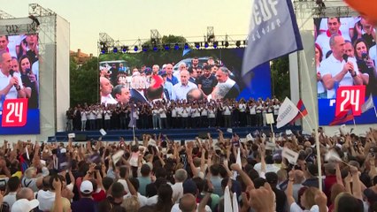 Utolsó naggyűlések Örményországban a választás előtt