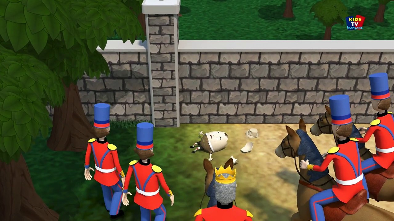 Humpty Dumpty s'est assis sur un mur - drôle oeuf riment - Humpty Dumpty Song - Rhyme For Children