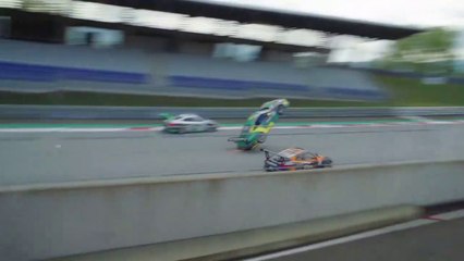 Porsche Spielberg 2021 Race 2 Start Sattler Huge Airborne