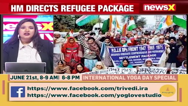 HM Assures Refugee Packages PoK & West Pak Refugees To Be Benefited NewsX