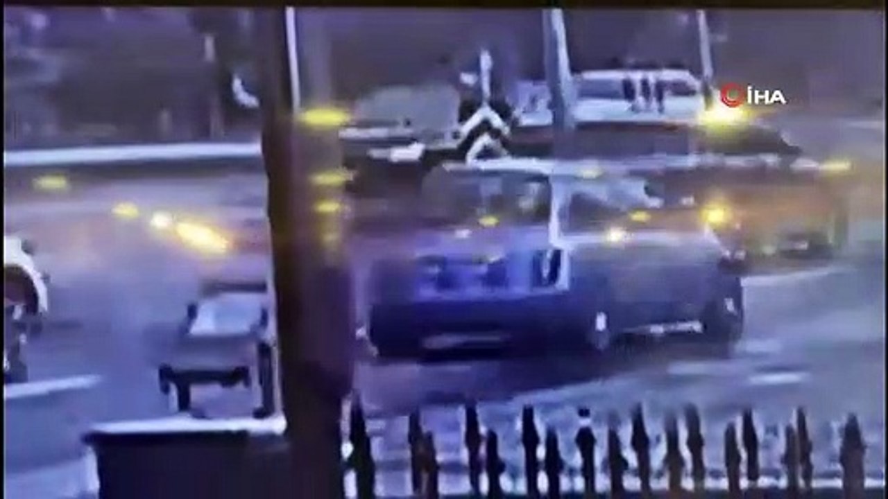 Berdan Mardini'nin eski eşi Fatoş Karademir'in uğradığı silahlı saldırı anı kamerada