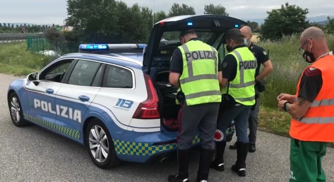 Roadpol , rafforzati controlli della Polizia Stradale al confine tra Italia e Slovenia (19.06.21)