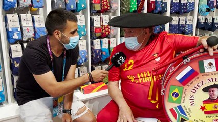 Manolo ‘el del bombo’ manda un mensaje a Morata antes del partido contra Polonia