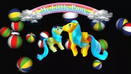 MY LITTLE PONY-BOUNCY,BABY BOUNCY AND THE BALLS