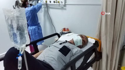 Samsun'da kenenin ısırdığı çiftçi hastanelik oldu