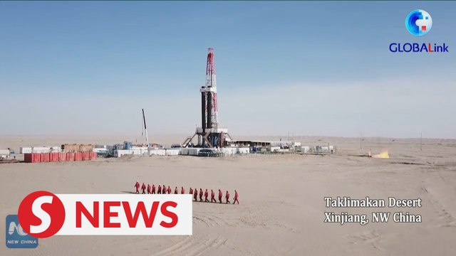 China's Taklimakan Desert churns out 200 mln tonnes of oil, gas