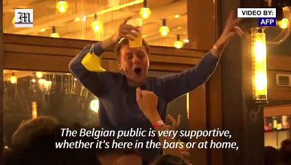 Euro 2020: Belgians celebrate ticket to last 16 after victory over Finland