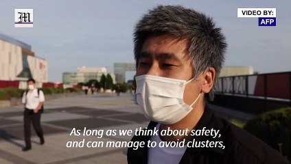 Tokyo residents on 10,000 fan Olympics event limit