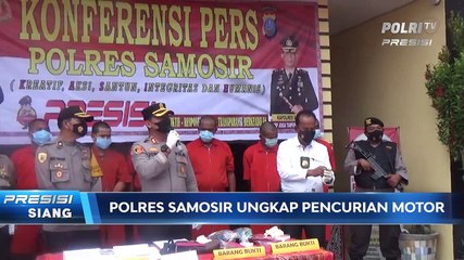 Polres Samosir Ungkap Kasus Curanmor