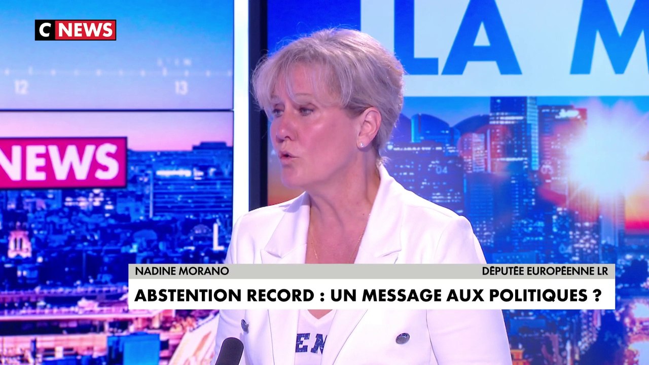 Régionales : « C'est une véritable gifle pour le pouvoir en place », réagit la députée européenne Nadine Morano