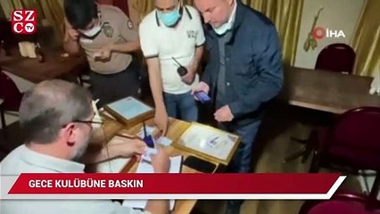 Bursa’da eğlence mekanına baskın: 17 kişiye 53 bin 550 TL ceza