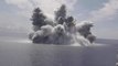 미군, 최신예 항공모함 '폭발 충격 실험' 실시 / YTN