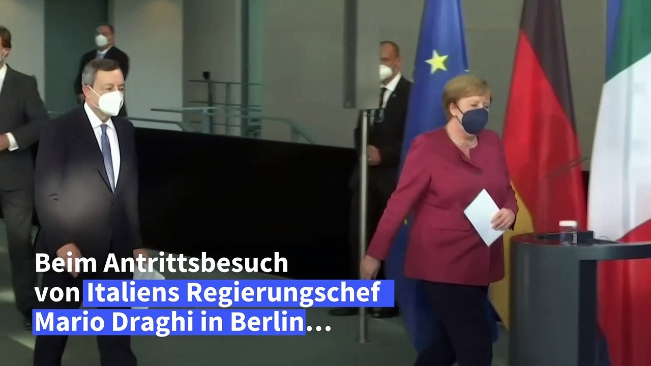 Merkel: Die Italiener spielen ja nicht schlecht