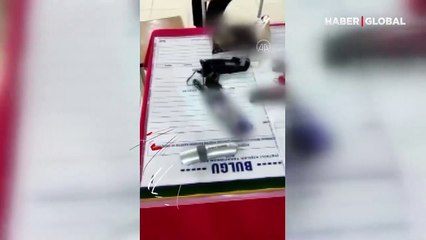 PKK'lı terörist çikolata ve kek ambalajlarına gizlediği patlayıcıyla yakalandı