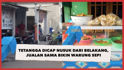 Viral Tetangga Dicap Nusuk dari Belakang, Jual Makanan yang Sama Bikin Warung Sepi