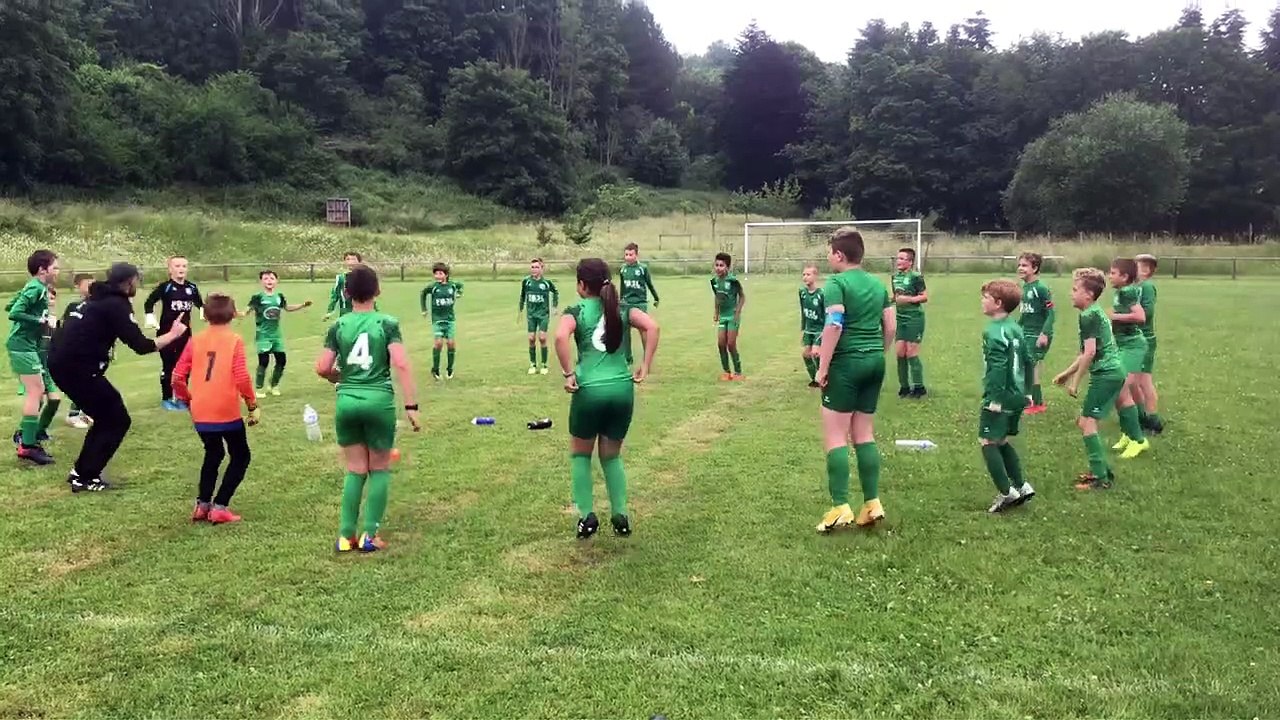 Ce matin, nos U11 étaient en forme à Cleres !!!