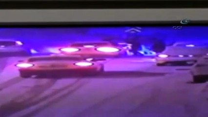 Rus çiftin bıçaklanma anı kamerada