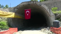 Ordu Çevre Yolu Projesi'ndeki Terzili Tüneli'nde ışık görüldü