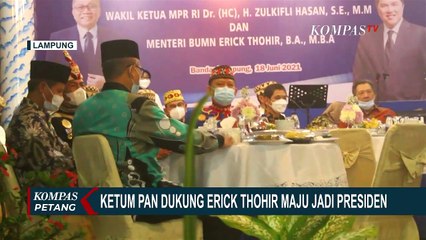 Ketua Umum PAN Dukung Erick Thohir Maju Jadi Presiden