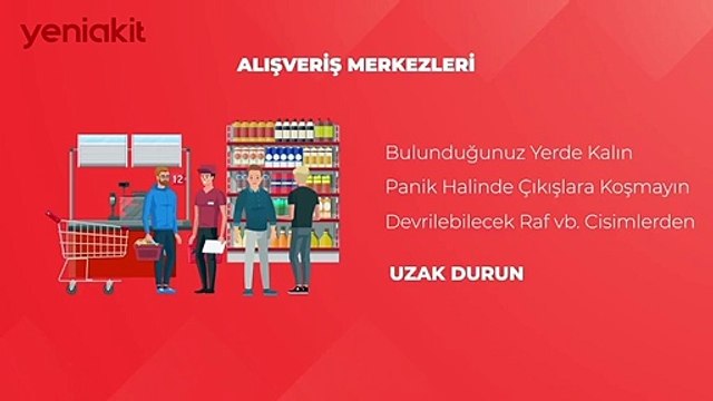 Deprem anında neler yapılmalı? AFAD'dan hayat kurtaran video