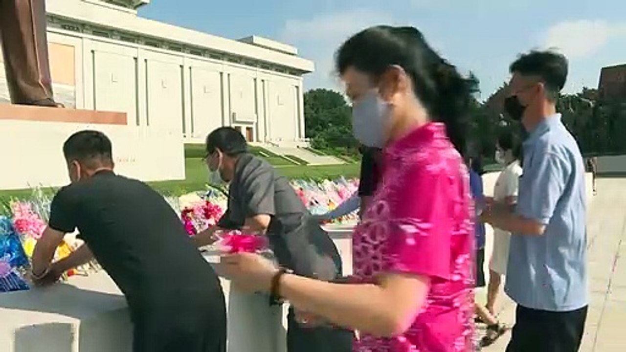 Nordkorea feiert frühere Machthaber