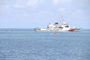 Kulaçlar sağlık çalışanları için Karadeniz'de atıldı
