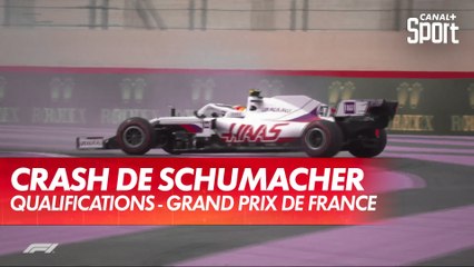 Mick Schumacher sort de la piste