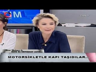 Motorsiklet İle Kapı Taşıdılar!