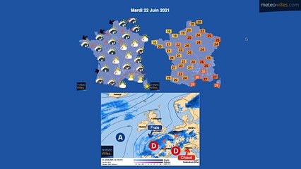 Prévisions météo du samedi 19 juin 2021