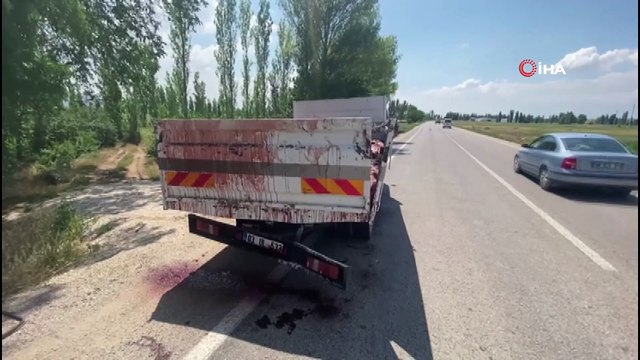 Kaza yerinde etrafa yayılan kanın nedeni çok başka çıktı