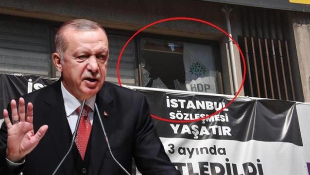 Son Dakika: Cumhurbaşkanı Erdoğan, HDP İzmir İl Binası'na düzenlenen saldırıyı kınadı: Fail en ağır cezayı alacak