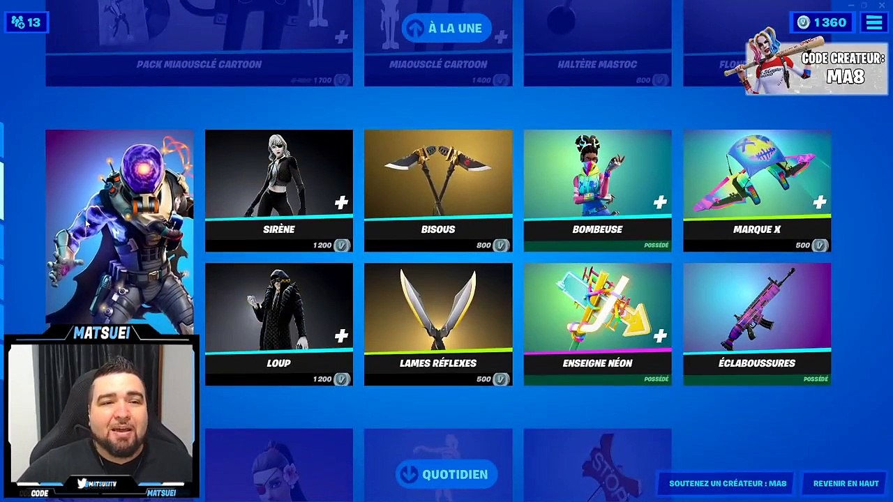 Boutique Fortnite D’Aujourd’Hui (7 Mai 2021)  !