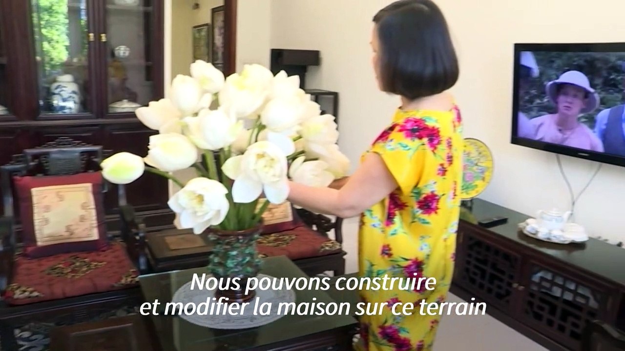 Entassés comme des blocs de Tetris, les "maisons-tubes" dominent les rues de Hanoï