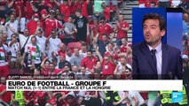 Euro de football : match nul entre la France et la Hongrie (1-1)