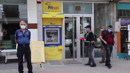 PTT şubesinden hırsızlık yaptığı iddia edilen şüpheli yakalandı