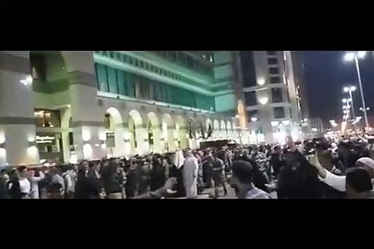 Erdoğan'a Medine'de sevgi seli
