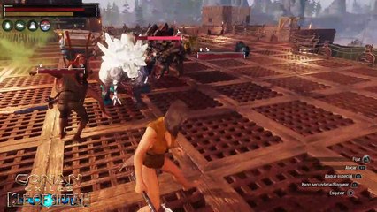 Conan Exiles PS4 Isla de Siptah #6 - LA PURGA la primera de este DLC - canalrol 2021
