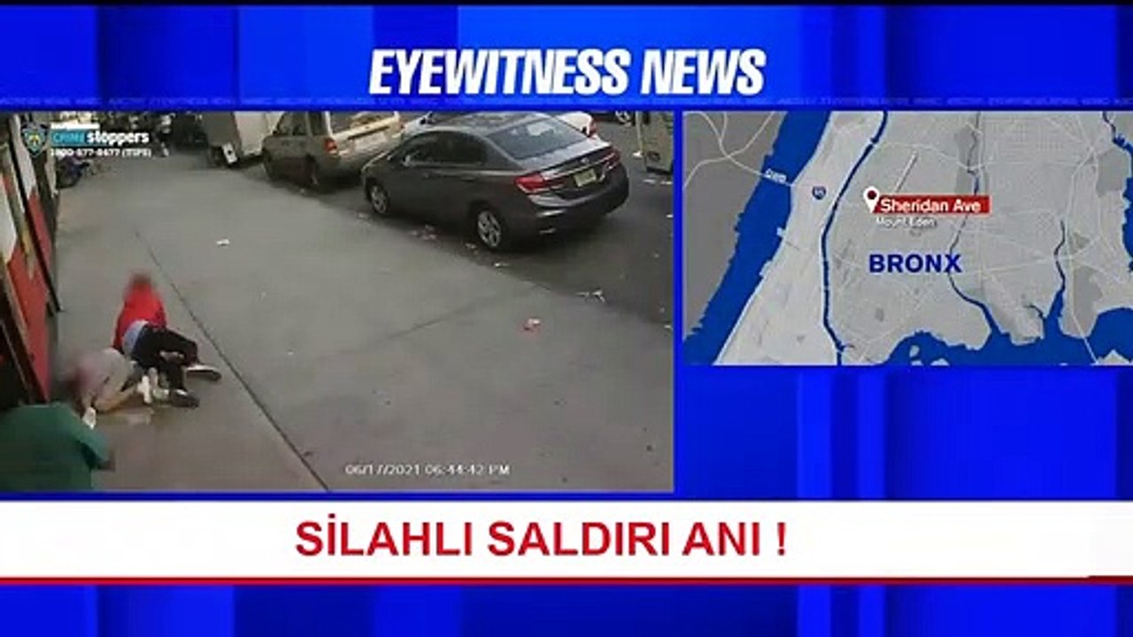 Kaldırımdakiler nefeslerini tutarak izledi! 2 çocuk kurşunların arasında kaldı