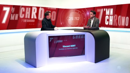 7 Minutes Chrono / Régionales 21 : Vincent Bony