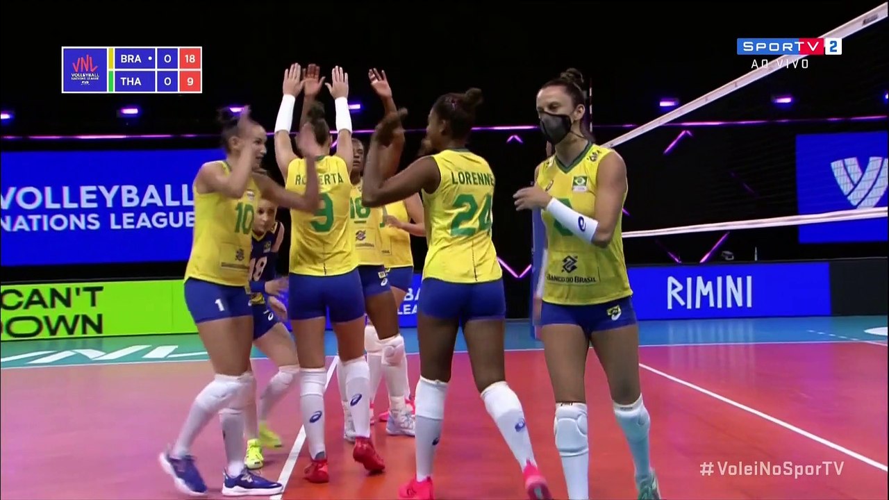 VNL 2021 - Brasil e Turquia