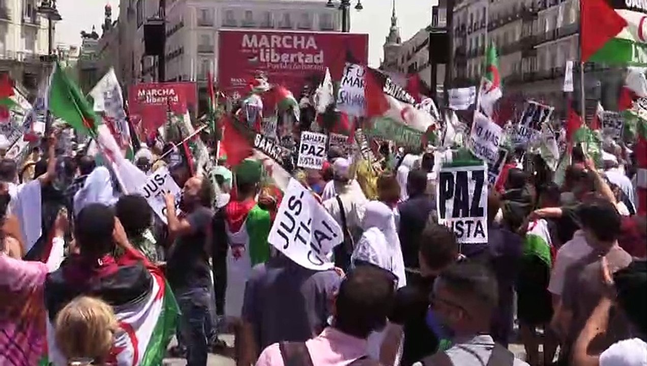 Protesters call for Western Sahara autonomy amid tension between Morocco and Spain