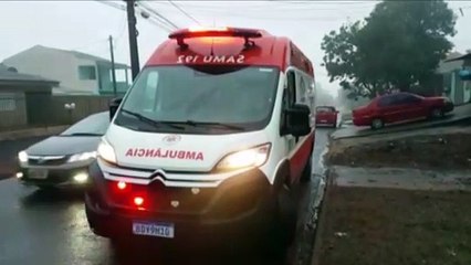Jovem em crise convulsiva é socorrido pelo Samu no Bairro Esmeralda