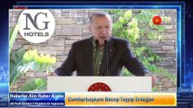 Cumhurbaşkanı Recep Tayyip Erdoğan, NG Phaselis Bay Oteli açılışında konuşuyor...