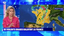 De violents orages balayent la France - 19/06