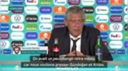 Groupe F - Fernando Santos : "Je suis le seul responsable"