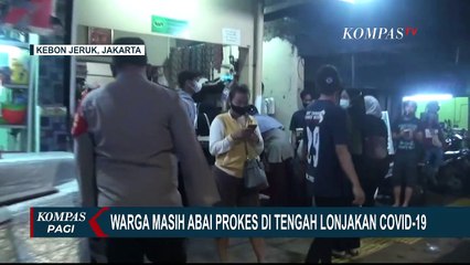 Video herunterladen: Abai Protokol Kesehatan, Warung Kuliner di Kawasan Kebon Jeruk Dibubarkan Petugas