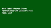 Real Estate License Exams For Dummies with Online Practice Tests  Best Sellers Rank : #2