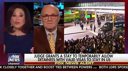 Judge Jeanine Pirro & Rudy Giuliani FULL Interview - 28_January 2017